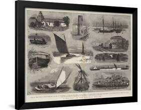 A Holiday on the Norfolk Broads-Joseph Nash-Framed Giclee Print