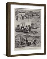 A Holiday Tour in Tibet, a Visit to the Holy Lake of Mansalwar-Alexander Stuart Boyd-Framed Giclee Print
