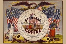United States of America, Our Standard Coffee-A. Holland-Framed Stretched Canvas