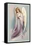 A Holy Easter, Angel-null-Framed Stretched Canvas