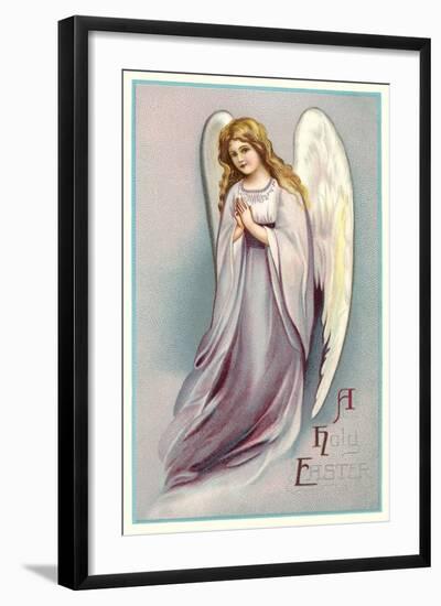 A Holy Easter, Angel-null-Framed Art Print