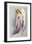 A Holy Easter, Angel-null-Framed Art Print