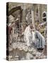 A Holy Woman Wipes the Face of Jesus, Illustration for 'The Life of Christ', C.1886-94-James Tissot-Stretched Canvas