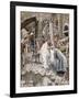 A Holy Woman Wipes the Face of Jesus, Illustration for 'The Life of Christ', C.1886-94-James Tissot-Framed Giclee Print