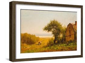 A Home by the Seaside, c.1872-Thomas Worthington Whittredge-Framed Giclee Print