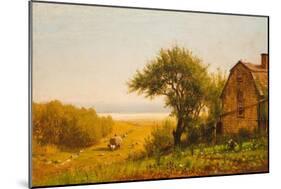 A Home by the Seaside, c.1872-Thomas Worthington Whittredge-Mounted Giclee Print