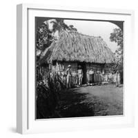 A Home in the Interior of the Island of Cuba-HC White-Framed Photographic Print