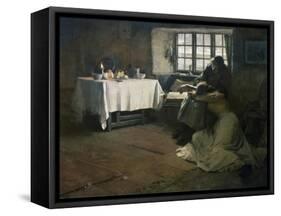 A Hopeless Dawn-Frank Bramley-Framed Stretched Canvas