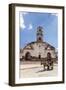 A horse-drawn cart known locally as a coche, Trinidad, UNESCO World Heritage Site, Cuba, West Indie-Michael Nolan-Framed Photographic Print