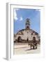 A horse-drawn cart known locally as a coche, Trinidad, UNESCO World Heritage Site, Cuba, West Indie-Michael Nolan-Framed Photographic Print