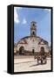 A horse-drawn cart known locally as a coche, Trinidad, UNESCO World Heritage Site, Cuba, West Indie-Michael Nolan-Framed Stretched Canvas