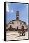 A horse-drawn cart known locally as a coche, Trinidad, UNESCO World Heritage Site, Cuba, West Indie-Michael Nolan-Framed Stretched Canvas