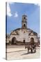 A horse-drawn cart known locally as a coche, Trinidad, UNESCO World Heritage Site, Cuba, West Indie-Michael Nolan-Stretched Canvas