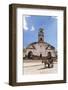 A horse-drawn cart known locally as a coche, Trinidad, UNESCO World Heritage Site, Cuba, West Indie-Michael Nolan-Framed Photographic Print