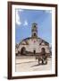 A horse-drawn cart known locally as a coche, Trinidad, UNESCO World Heritage Site, Cuba, West Indie-Michael Nolan-Framed Photographic Print