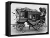 A Horse-Drawn Stagecoach-null-Framed Stretched Canvas