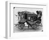 A Horse-Drawn Stagecoach-null-Framed Photographic Print