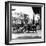 A Horse-Drawn Vegetable Cart Travels Through a Quiet Section of the French Quarter-null-Framed Photographic Print