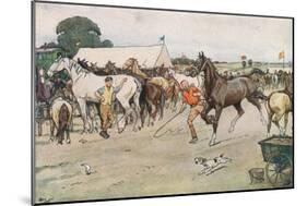 A Horse Fair... 'There Was a Great Deal of Bargaining, Running Up, and Beating Down'-Cecil Aldin-Mounted Giclee Print