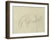 A Horse Grazing-Sawrey Gilpin-Framed Giclee Print