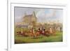 A Horse Race in Victoria Park, 1874-Edward Benjamin Herberte-Framed Giclee Print