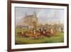 A Horse Race in Victoria Park, 1874-Edward Benjamin Herberte-Framed Giclee Print