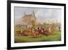 A Horse Race in Victoria Park, 1874-Edward Benjamin Herberte-Framed Giclee Print