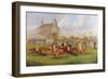 A Horse Race in Victoria Park, 1874-Edward Benjamin Herberte-Framed Giclee Print