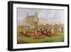 A Horse Race in Victoria Park, 1874-Edward Benjamin Herberte-Framed Giclee Print