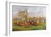 A Horse Race in Victoria Park, 1874-Edward Benjamin Herberte-Framed Giclee Print