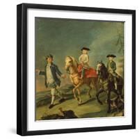 A Horse Ride-Pietro Longhi-Framed Giclee Print