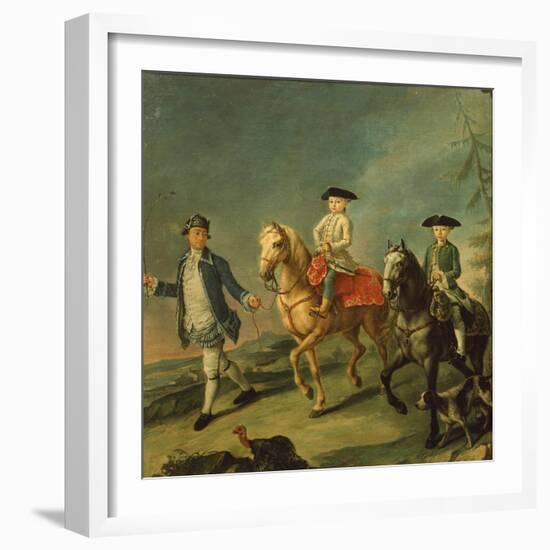 A Horse Ride-Pietro Longhi-Framed Giclee Print