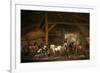 A Horse Stable-Philips Wouwerman-Framed Art Print