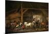 A Horse Stable-Philips Wouwerman-Mounted Premium Giclee Print