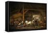 A Horse Stable-Philips Wouwerman-Framed Stretched Canvas