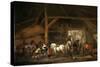 A Horse Stable-Philips Wouwerman-Stretched Canvas