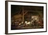 A Horse Stable-Philips Wouwerman-Framed Art Print