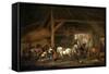 A Horse Stable-Philips Wouwerman-Framed Stretched Canvas