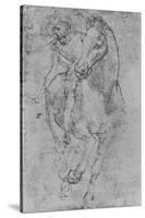 'A Horseman', c1480 (1945)-Leonardo Da Vinci-Stretched Canvas