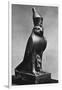 A Horus Falcon with King Nectanebo I (380 Bc-362 B), C370 BC-null-Framed Giclee Print