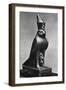 A Horus Falcon with King Nectanebo I (380 Bc-362 B), C370 BC-null-Framed Giclee Print