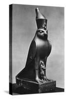 A Horus Falcon with King Nectanebo I (380 Bc-362 B), C370 BC-null-Stretched Canvas