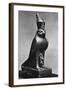 A Horus Falcon with King Nectanebo I (380 Bc-362 B), C370 BC-null-Framed Giclee Print