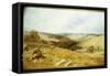 A Hot Day in the Harvest Field-William W. Gosling-Framed Stretched Canvas