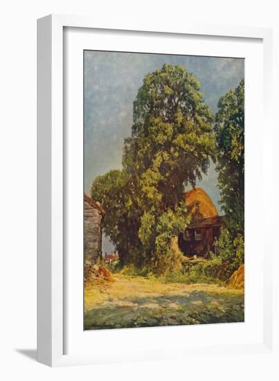 'A Hot Day On The Lower Icknield Way', 1935-Alexander Jamieson-Framed Giclee Print