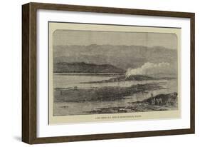A Hot Spring in a River in Reykholtsdalur, Iceland-null-Framed Giclee Print