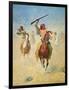 A Hot Trail-Charles Shreyvogel-Framed Art Print