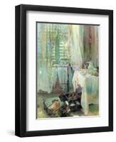 A Hotel Room, 1900-John Singer Sargent-Framed Giclee Print