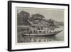 A House-Boat in Japan-null-Framed Giclee Print