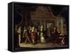 A House Concert, 18th Century-Jan Josef Horemans-Framed Stretched Canvas